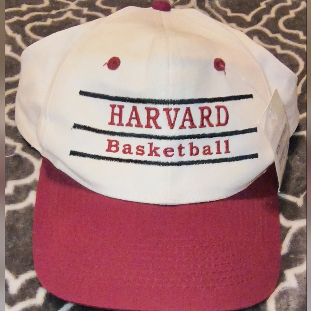 🏀 HARVARD BASKETBALL HAT VINTAGE NWT